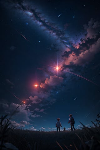 stars in the dark night sky 8k