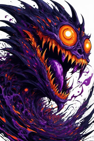 horror anime art style

 psychedelic soul eater: a malevolent creature with swirling, psychedelic colors of pulsating purple and vibrant orange, its gaping maw lined with rows of razor sharp teeth ready to devour souls


( white background, blank background)),scary