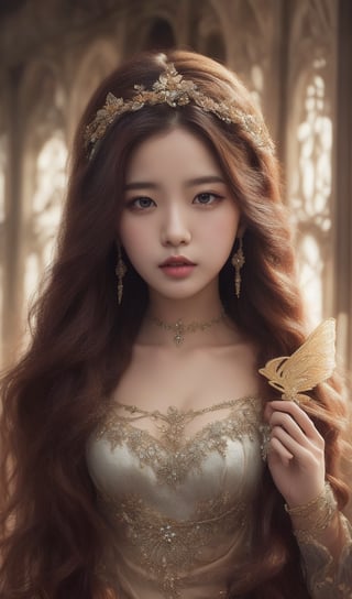 1girl, fairy of the North, fur, fairy wings, high detail, High quality, intricate detailed, masterpiece, ,q cen