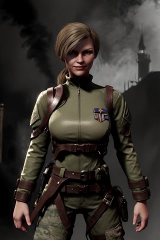 1 woman, CassieCage, Military suit
