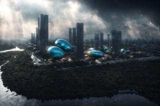 bright_daylight,
((dark_clouds)),


futuristic_city,
((((close-up)_of_a_single_energy-efficient_building_shaped_like_an_easter_egg))),
organically_shaped_buildings,
jungle,
exotic_plants,
(river),





photorealistic,
Hyper Realistic,

(masterpiece),
High_resolution, very_detailed, sharp_focus, 8k.,SD 1.5,
bird 's-eye view