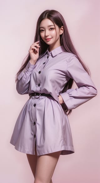 (((((Top_button_collared_mauve_long_sleeve_shirt:1.5))))),((((long_skirt:1.1)))),(((((front_viewed,far_body_shot,viewed_from_high_level_shot:1.5))))),(((((extra_long_hair_with_complete_fringes_with_blurry:1.5))))),((((looking_at_viewer:1.5)))),(beautiful and aesthetic:1.4),((((cute_smiling_happy_face:1.4)))),((((round cheeks, high-bridged nose, plastic surgery round eyes:1.5)))), (((Kpop_style_poses:1.4))),((((white_png_background)))),
perfect.,Bomi,Enhance,Model ,Asian ,eungirl,((((1girl)))).,((Perfect lips)).,perfect light