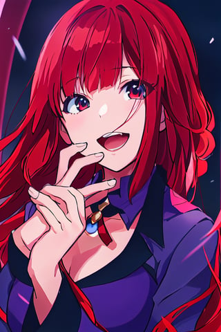 detailed cg, anime picture, anime_screencap, chromatic_background, depth of field, dark_background,1girl, solo , best_quality, high_resolutionm, Detailedface, colorized, look, red hair tips, beatifull_eyes, perfect_skin, full_body,High_Quality, Masterpiece, anime best quality, deailed eyes,konomi kasahara, full-body_portrait