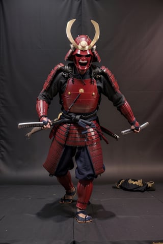 ((samurai with mask)), yoroi,
kabuto, samurai in epic attack position
masterpiece,best quality,cinematic lighting,soft Light,Epic Japanese jumping, ,athletic body,white skin,holding katana,(samurai helmet:1.1),full body,from front,perfect hands,from a distance,samurai
BREAK
(background war battle ), background:1.2),ghostrider