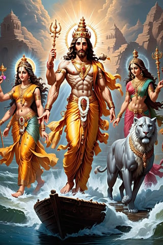 Jesus also referred to as Jesus Christ, Jesus of Nazareth, and many other names and titles, was a first-century Jewish preacher and religious leader.Six Hinduism deities. Surya, Parvati, Hanuman, Lakshmi, Vishnu, and Indra. · Shiva (left), Vishnu (middle), and Brahma (right) · The ten avatars of Vishnu, ( ...
‎List · ‎Ishvari · ‎Bhagavati
 Poor indian family, child_and_parent, river, farmHeaven, or the heavens, is a common religious cosmological or transcendent supernatural place where beings such as deities, angels, souls, saints, ...