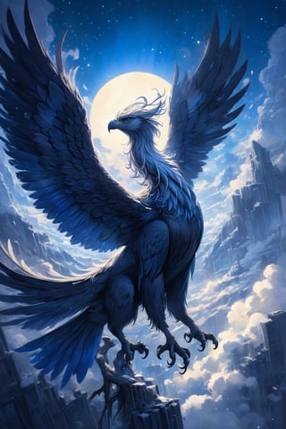 Official Art, Unity 8K Wallpaper, Extreme Detailed, Beautiful and Aesthetic, Masterpiece, Top Quality, perfect anatomy, 

In a world of pixels and neon lights, a silvery dreamy griffin emerges, its metallic feathers gleaming under the digital moonlight. This stunning image is a digitally rendered painting, capturing every intricate detail of the mythical creature in vivid clarity. The griffin's eyes shimmer with an otherworldly glow, its elegant wings stretching out as if ready to take flight into the virtual sky. The level of detail in this artwork is truly mesmerizing, with each individual feather and scale meticulously rendered to perfection. This masterpiece transports viewers into a fantastical realm where imagination knows no bounds.

a beautifully drawn (((ink illustration))) depicting, vintage, orange and blue accents, watercolor painting, concept art, (best illustration), (best shadow), Analog Color Theme, vivid colours, contrast, smooth, sharp focus, scenery,(Pencil_Sketch:1.2,Ukiyo-e, messy lines, greyscale, traditional media