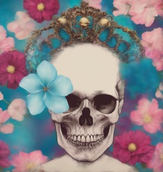 combine the below, ,Flower queen,c1bo, skull_graphics
