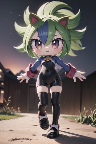 little kukishinobudef, little (full body view of lora:kukishinobu2-000014:1), (masterpiece), best quality, HDR, 32k UHD, Ultra realistic, highres, highly detailed, ultra_hd, high resolution, ultra_detailed, hyper realistic, extemely detailed background, detailed_background, complex_background, depth_of_field, extremely detailed and complex, outdoor, little (Metal Sonic), show yourself as (Metal Sonic), show me your (Metal Sonic) costume, creating an atmosphere in Mobius, creating an atmosphere at Mobius, the background is filled with smoke and destruction, spin dash,