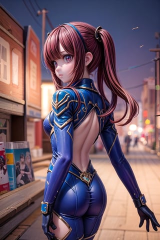 Mona_Impact, full_body, 25 years old girl, blurry_background, show me your back,