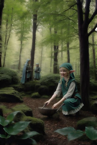 elf forest girl