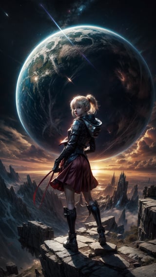 Pixie Girl,Anime,Planetes,Science Fiction,Landscape,