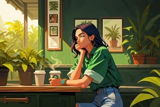 score_9, score_8_up, score_7_up, score_6_up, score_5_up, score_4_up,


((Cinematic)), (extremely detailed fine touch: 1.2),(masterpiece), (best quality), (concept art)

, plant, denim, in a coffee shop, watch, potted plant, wide shot, photo background, sexy,ciel_phantomhive,jaeggernawt,perfect finger
