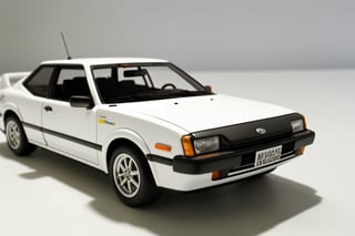 Ultra-detailed, fully assembled miniature, 1:24 scale, Toyota AE86 diorama, 3D style, Corolla Levin 