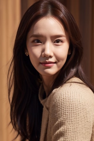 Lim Yoon Ah, kpop makeup, Korean,cute, tall, slender, black hair, yoona crooked legs, yoona protruding forehead, (yoona straight low eyebrows), almond-shaped narrow yoona eyes, dark brown pupils, left eye narrower than right, high yoona cheeks, upturned long  asian nose, thin yoona lips, shy smile, The corners of the lips are deep, dimples on yoona cheeks, high yoona jaw, blunt yoona chin, selfie,a full body shot,lora:IcfgirlLora_v40:1,Beauty,photorealistic,Cutest baby 