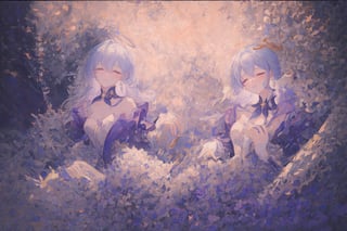 Official Art, Unity 8K Wallpaper, Extreme Detailed, Beautiful and Aesthetic, Masterpiece, Top Quality, perfect anatomy, 

1girl, solo, long hair, bangs, hair ornament, dress, jewelry, closed eyes, upper body, purple hair, flower, earrings, parted lips, hair flower, head tilt, book, eyelashes, makeup, halo, white flower, crescent, facing viewer, book stack, hyacinth, star_(sky), 

a beautifully drawn (((ink illustration))) depicting, vintage, RED and INDIGO accents, watercolor painting, concept art, (best illustration), (best shadow), Analog Color Theme, vivid colours, contrast, smooth, sharp focus, scenery, 

(Pencil_Sketch:1.2,masterpiece, midjourney, best quality, incredibly absurdres, messy lines,high detail eyes,More Detail,perfect light,portrait, ,robin