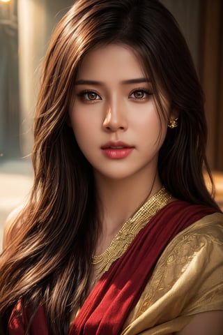 Btflindngds, a beautiful girl, brown eyes, gorgeous actress, Indian, photograph by artgerm and (greg rutkowski:0.3), portrait photo, (cinematic:0.4) lighting

brown eyes (or any color you like) should be kept in the prompt to make eyes look better. You can change the rest of the prompt as you like.,photorealistic full body photo