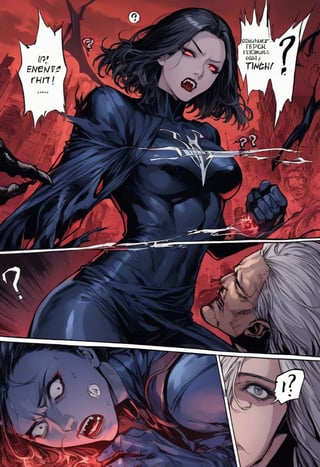score_9,   source_anime, (?-panel comic) Tortured by a vampire. Imprisoned by Marvel Comics.,LegendDarkFantasy
