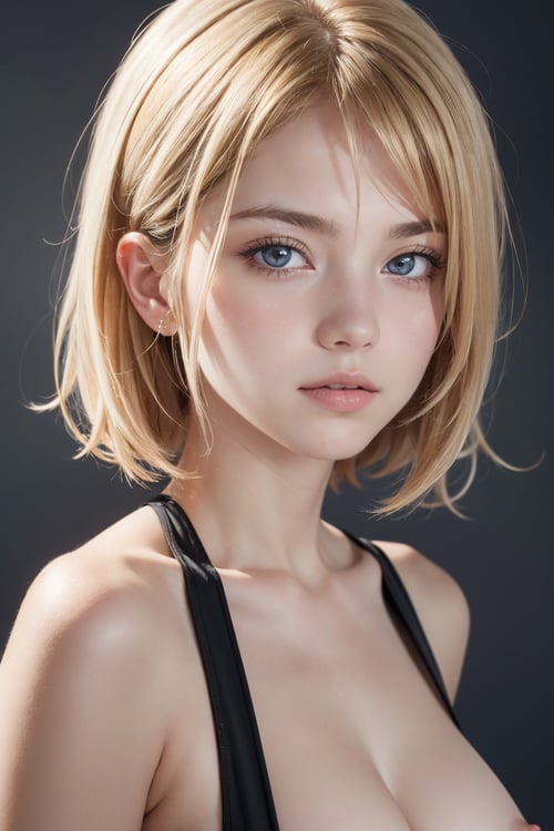 1girl, (nsfw:1.2), masterpiece, best quality, RAW photo, 16k wallpaper, extremely detailed CG, amazing, finely detail, ultra detailed, hyperrealistic, official art, High quality texture, incredibly absurdres, highres, beautiful face, cute girl, blonde hair, 18 years old girl, upper body,