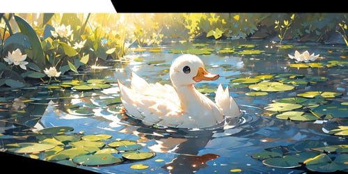 野鸭子/Cute duck Lora - v1.0 | Tensor.Art