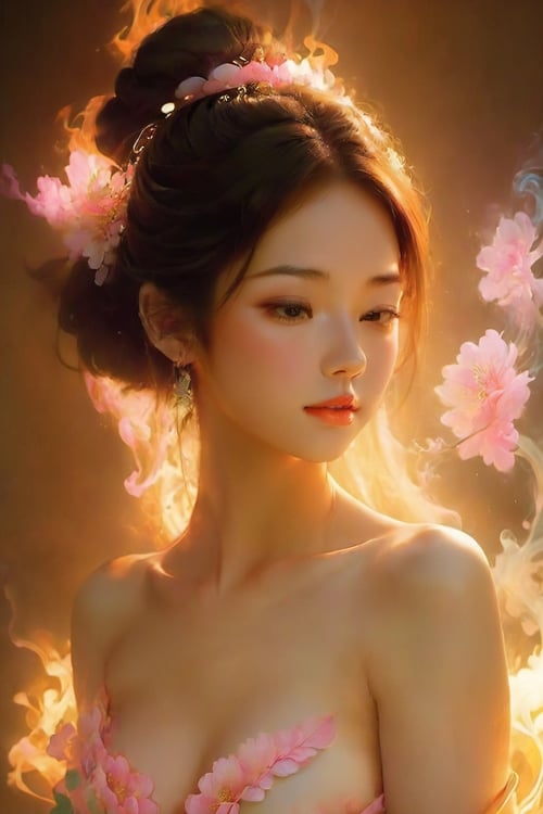 全网独家 SDXL Flower ancient style girl|花语古风女孩 - 1.0 