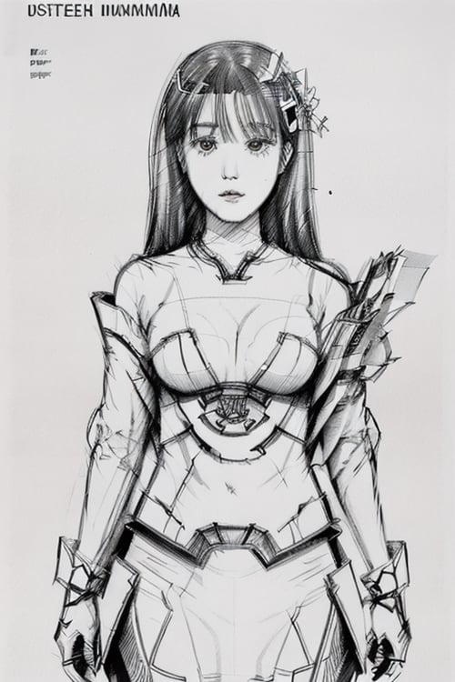 sketch_girl - v10 | Tensor.Art