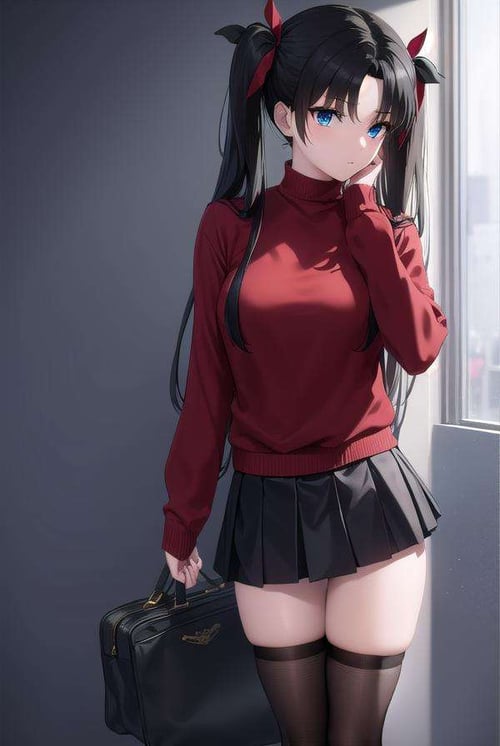Rin Tohsaka (遠坂 凛) - Fate Stay Night - v2.0 | Stable Diffusion 