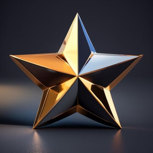 3D Render Style, 3DRenderAF,a star,, <lora:3DRenderStyle21PasWithTEV2:1>