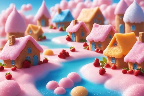 (Masterpiece,  best quality:1.3),  highly detailed,  fantasy,  ,  8k,  tilt shift,  sweetscape,  dynamic,  cinematic,  ultra-detailed,  stunning portrait candy village,  sweets,  fantasy,  gorgeous,  digital illustration,  beautiful composition,  intricate details,  highly detailed,  volumetric,  tropical beach,  seaside,  fruit,  cotton candy,  sky,  grass,  cloud,  cookie,  sugar,  dramatic lighting,  beautiful,  drip,  sparkle,  rounded corners,  food,  cute,  glitter,  bubble,  see-through,  transparent,  scenery,  (no humans),  shimmer,  drizzle,  beautiful,  (shiny:1.2),  various colors,  bloom:0.4,  extremely detailed,  gradients), more detail XL,<lora:EMS-169703-EMS:0.800000>,<lora:EMS-61413-EMS:0.200000>