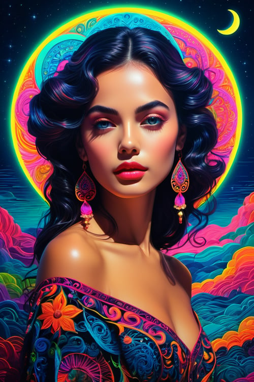byAlmeida Júnior, (moonlit , photo-neon noir but extremely beautiful:1.4), (intricate details, masterpiece, best quality:1.4) ,
DMT Art Style, bright colors, surreal visuals, swirling patterns, DMT art style, , looking at viewer
  