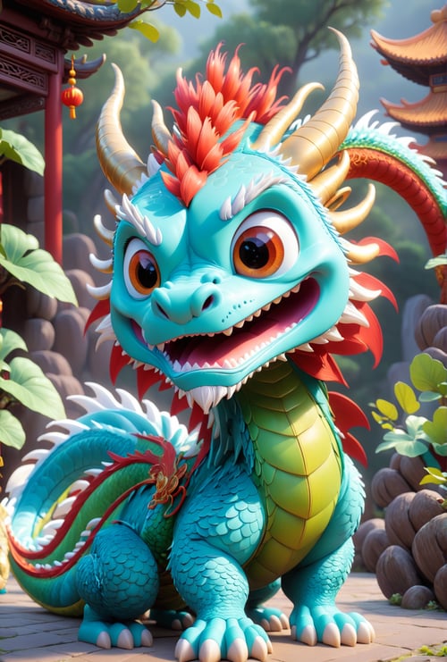 Chinese dragon Pixar SDXL - v1 | Tensor.Art
