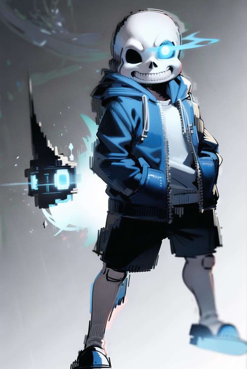 Sans from undertale fan art