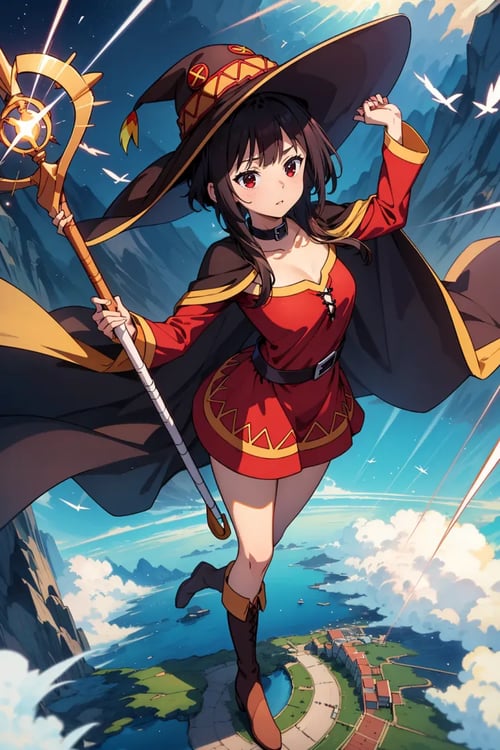 Megumin wallpaper  Arte anime, Anime kawaii, Shows de anime