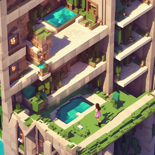 ArtStation - Minecraft Update Design Painting