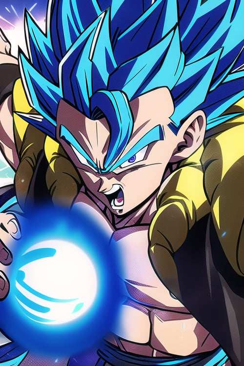 Download Ssj4 Gogeta Energy Ball Wallpaper