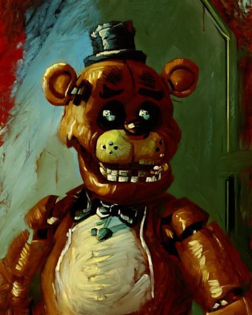 STYLIZED WITHERED FREDDY  Fnaf drawings, Best anime shows, Fnaf