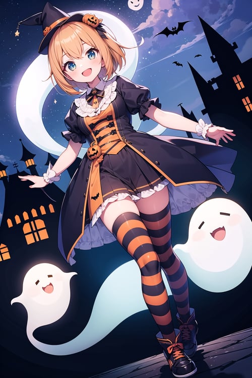 Anime girl Halloween - Fine Art VIP club - Digital Art, People & Figures,  Animation, Anime, & Comics, Anime - ArtPal