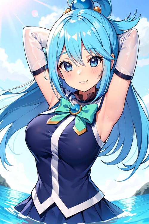 Konosuba - Aqua art — Steemit