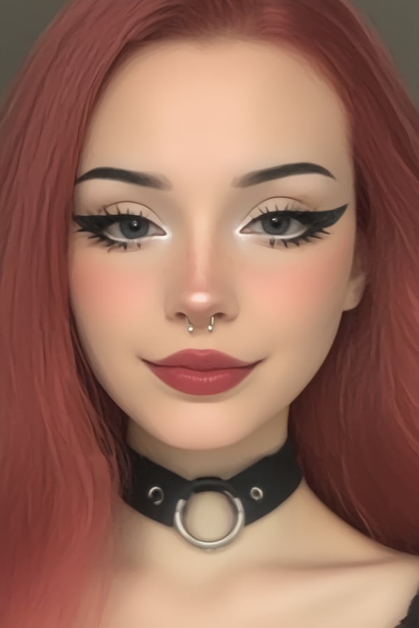 Goth emo egirl aesthetic xl null tensor art
