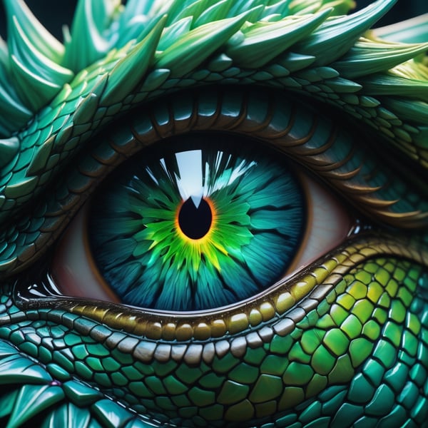 Dragon Eye Painting 