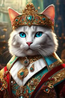 cat emperor time,


colorful, ultra highly detailed, 32 k, Fantastic Realism complex background, dynamic lighting, lights, digital painting, intricated pose, highly detailed intricated, stunning, textures,photo r3al
