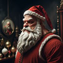 ,monster,,detailmaster2, ,cinematic  moviemaker style, the profile of a santa claus, realistic photo 