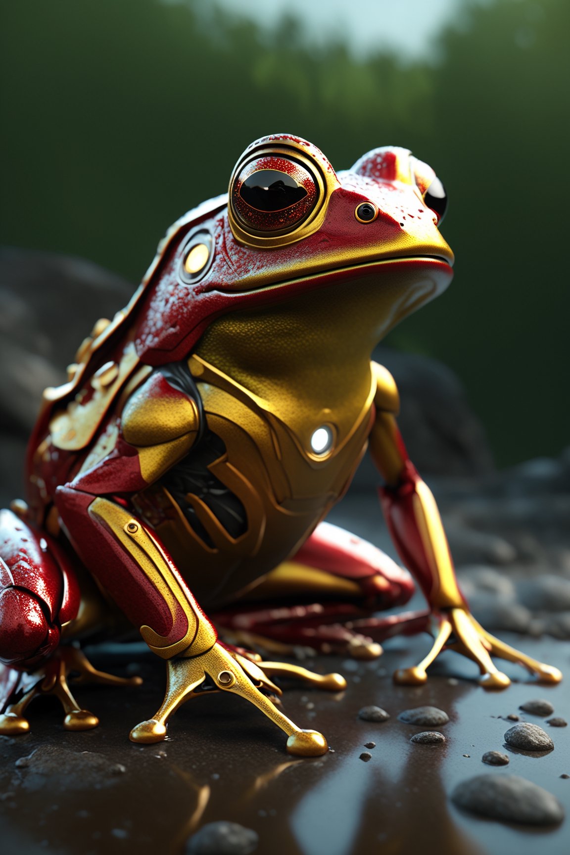 ArtStation - realistic frog