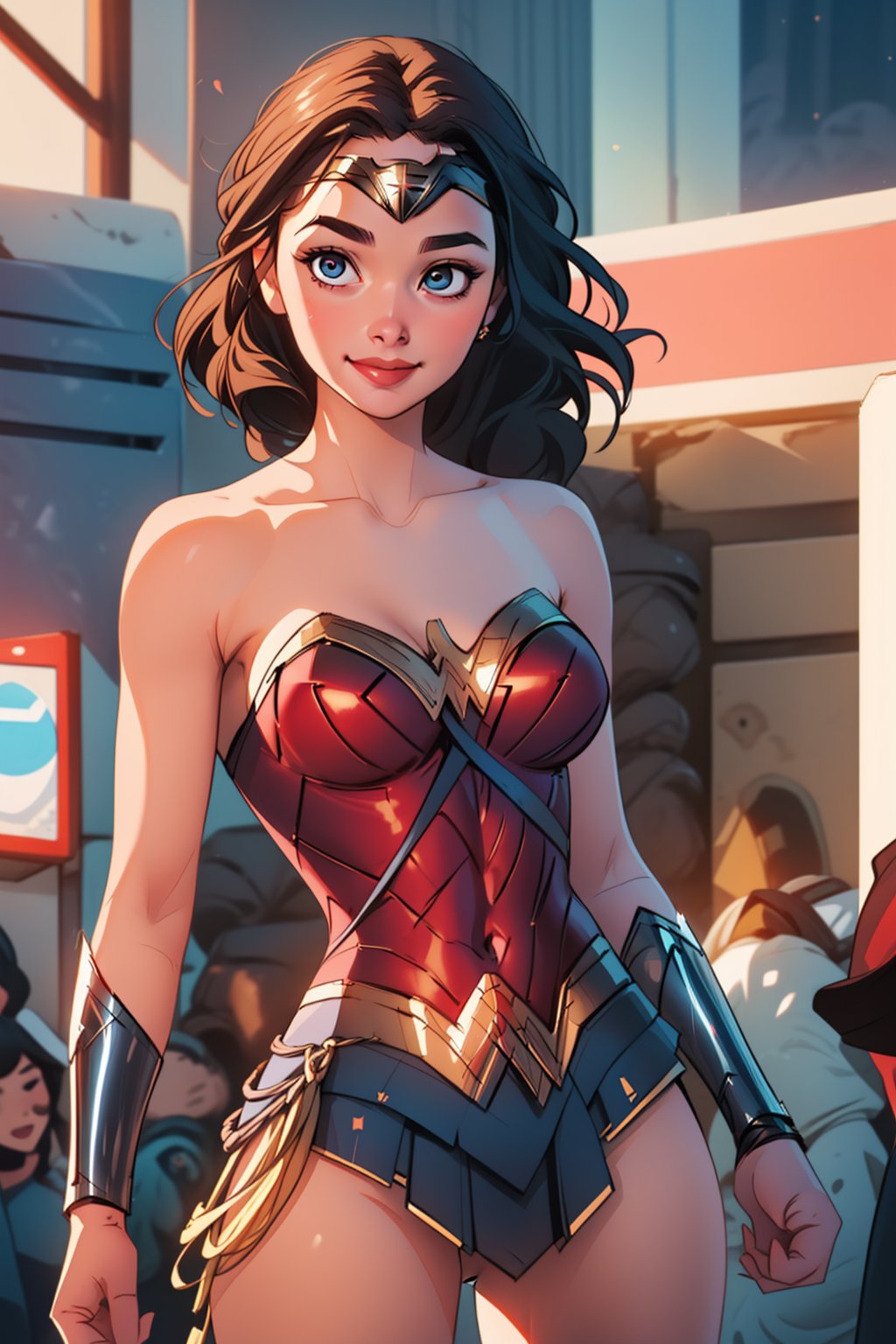 Sexy Lingerie Costume Wonder Woman Heroine Comic Superhero
