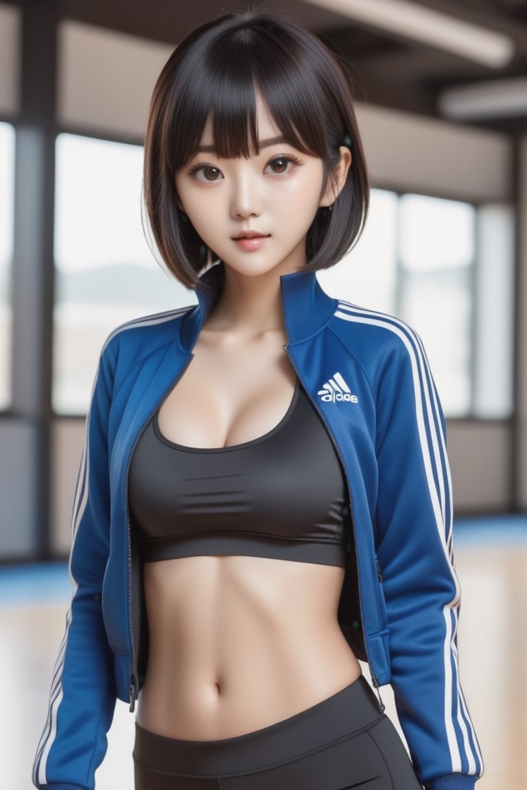 Korean-Style Fashion I-2 - Sports Bra 3D Figure Assets SikeiJau