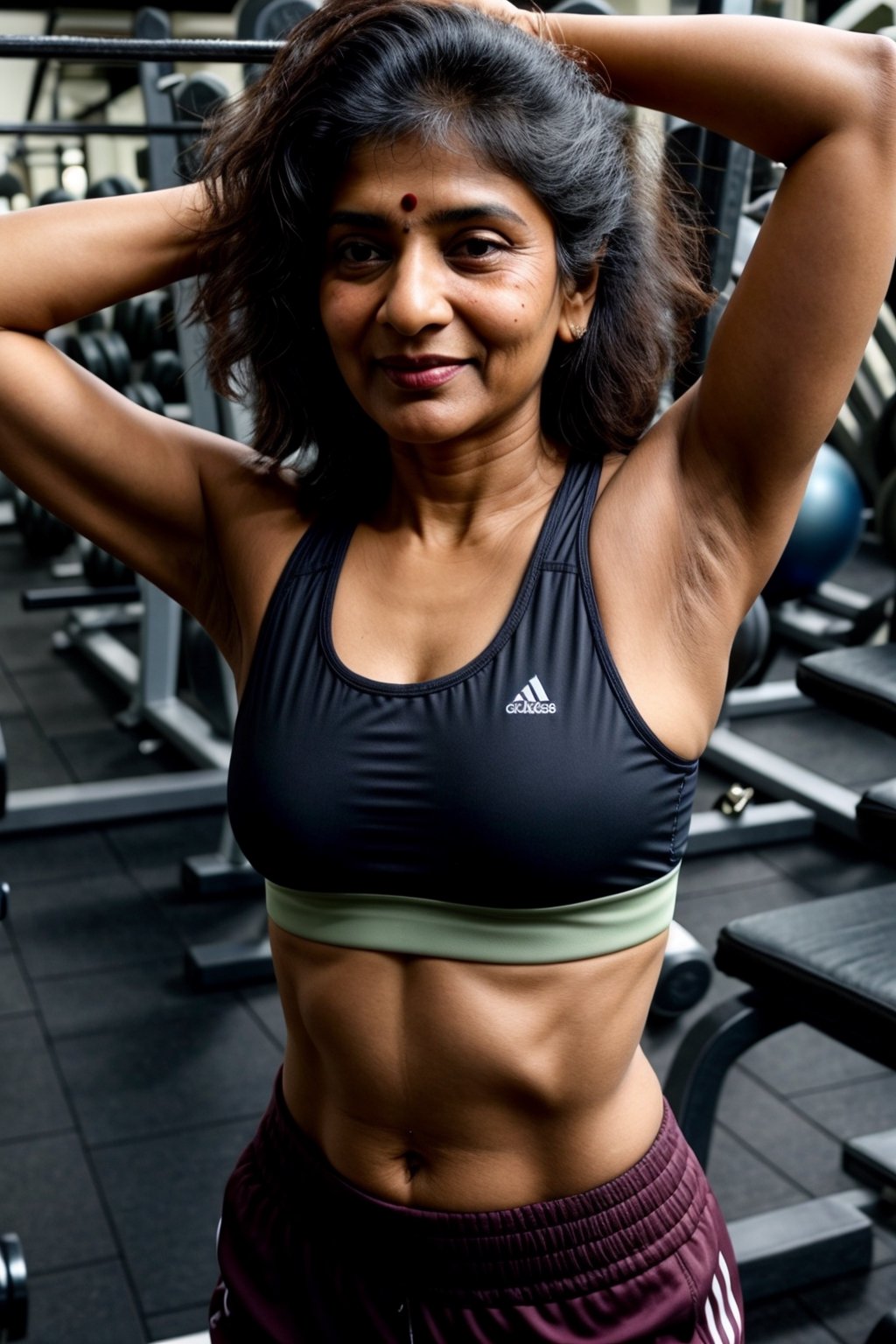 Fit Indian Woman with Athletic Build - LimeWire