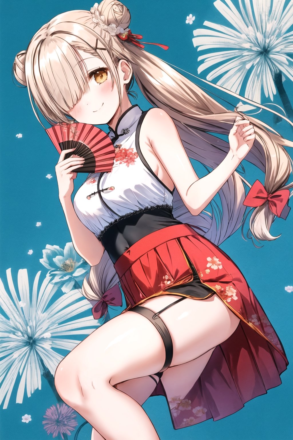 Exploring images in the style of selected image: [anime underwear twintail]