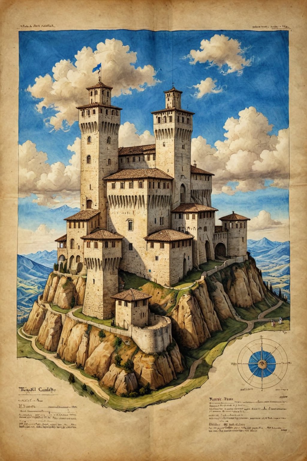 Medieval Castle Art