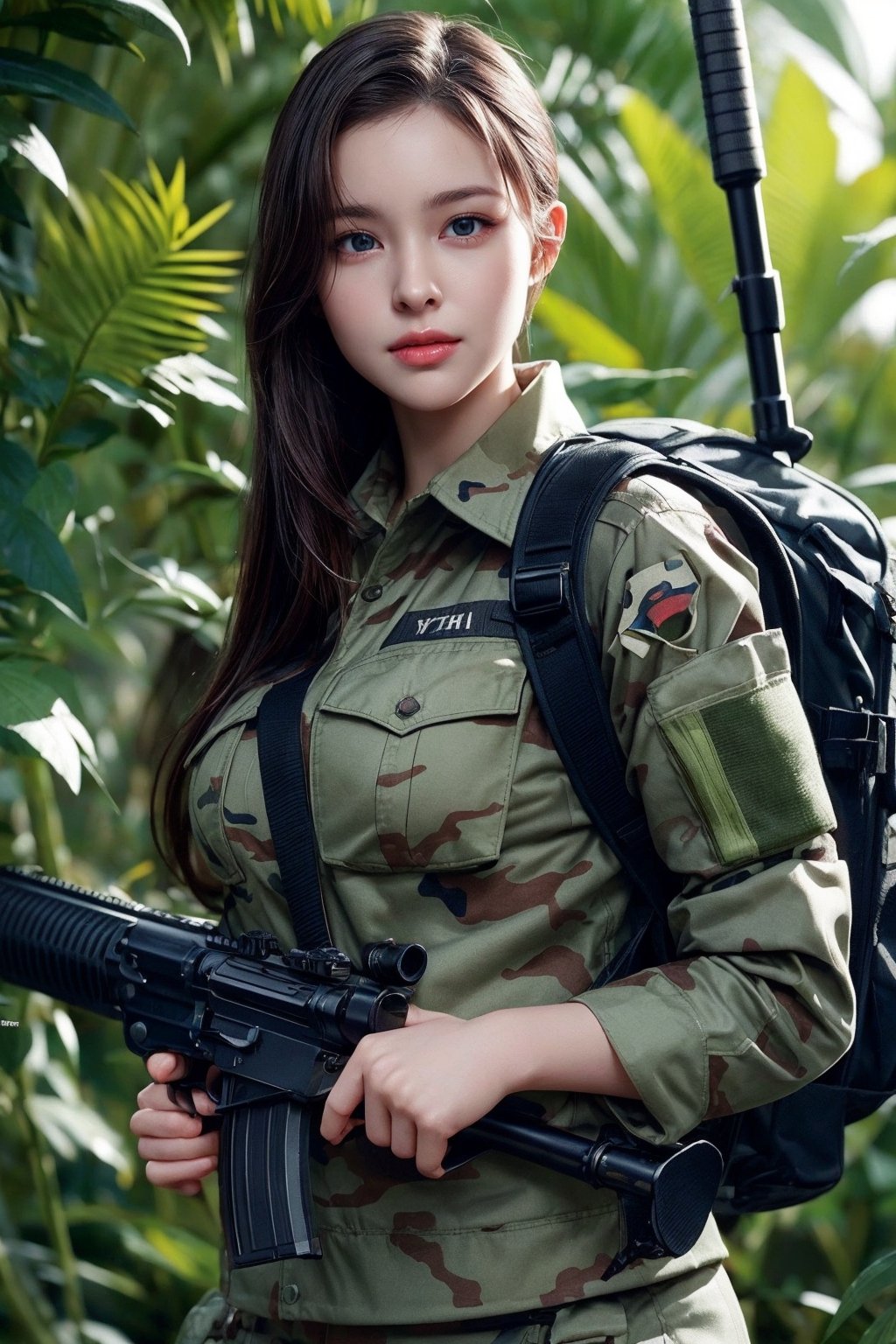 Girl Tactical Camouflage Uniform by UriPaperTheFan on DeviantArt