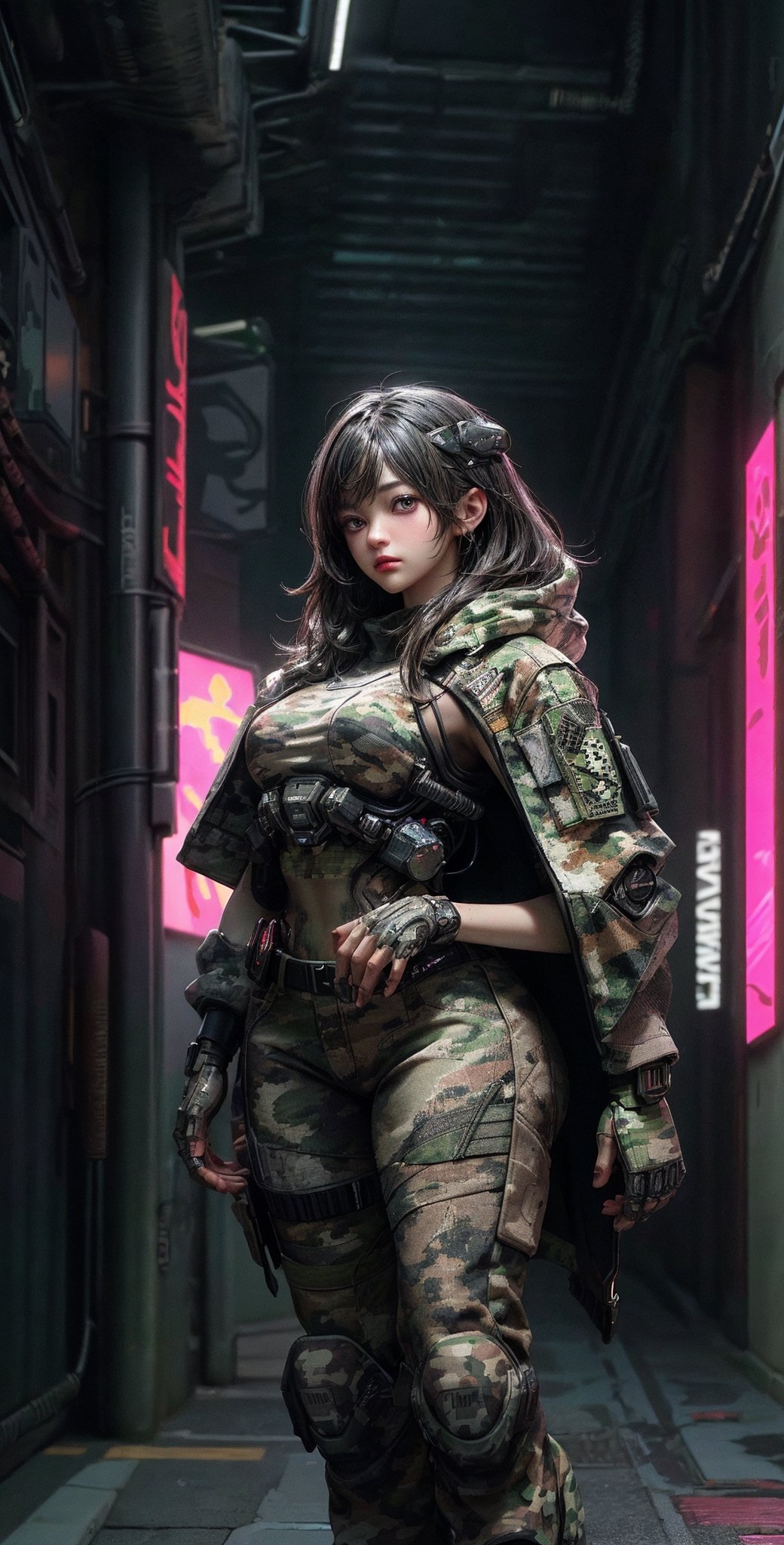 Tactical Girl : r/cyber_fashion