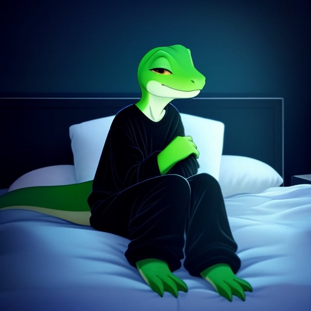 Comfy and soft green pajamas icon cartoon sketch Vector Image